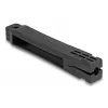 Wire puller DELOCK for active optical cable, black, width 20 mm, depth 113 mm, min bending radius 5 mm