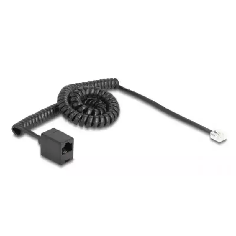 DeLOCK telephone cable 3 m Black 90064 RJ-11 RJ-45