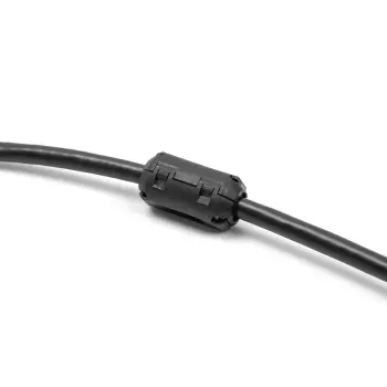 Ferrite core clip DELOCK 80946, black, 35 × 19.5 × 18 mm, pack of 2