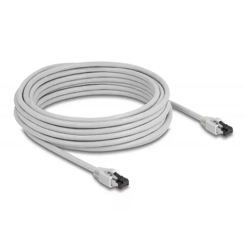 Networking cable DeLOCK 80564 RJ-45 Cat8.1 10 m Grey