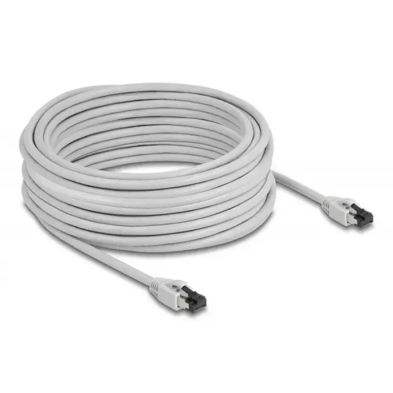 Networking cable DeLOCK 80565 RJ-45 Cat8.1 15 m Grey