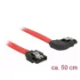 SATA Cable DeLOCK 83969 0.5m SATA 7-pin Black Red
