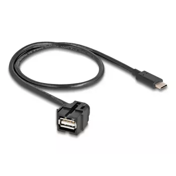 DeLOCK USB cable 0.5 m USB 2.0 USB A USB C 88056