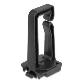 Cable bracket DeLOCK 90769 Polycarbonate Black 1 pc