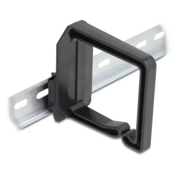 Cable bracket DeLOCK 90770 Polycarbonate Black