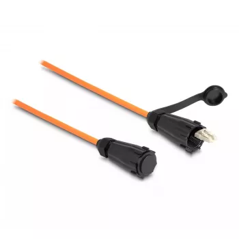 DeLOCK Optical fiber cable LC Duplex to LC Duplex OM2 3m IP68