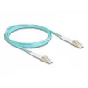 Optical Fiber Cable DeLOCK LC Duplex to LC Duplex OM3 2m
