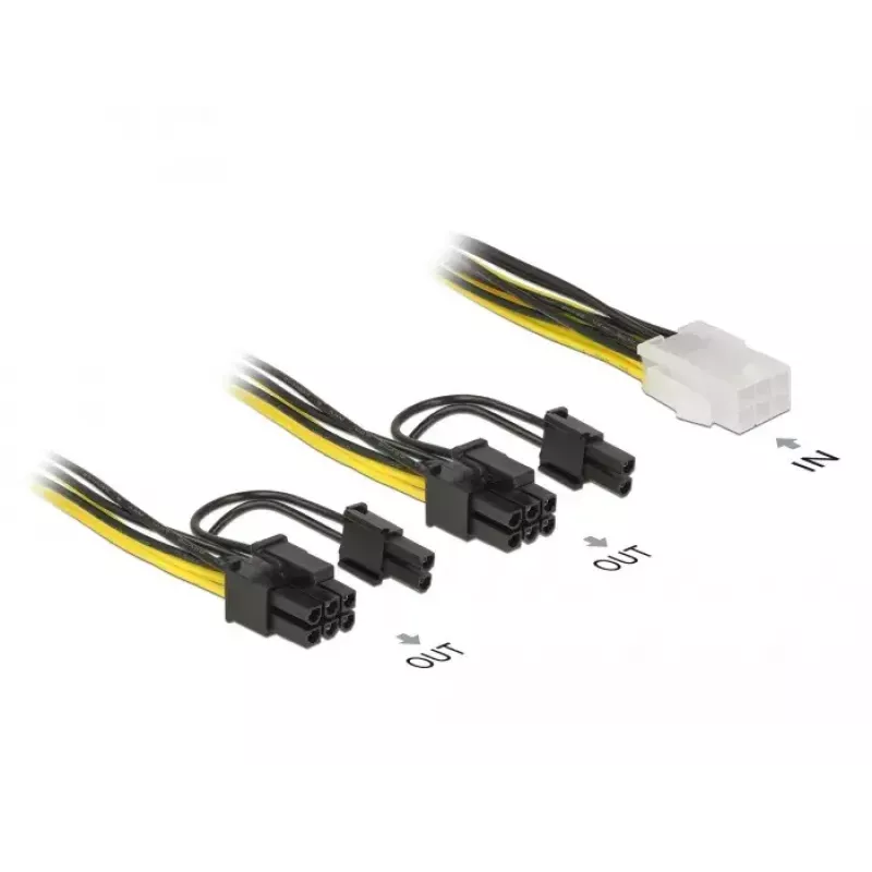 Internal power cable DeLOCK 85452 0.15 m