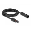 Cable DeLOCK DL4 Solar Cable 4 mm² male to female 5 m black
