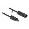 Cable DeLOCK DL4 Solar Cable 4 mm² male to female 5 m black