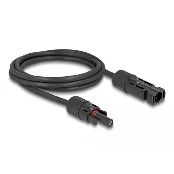 Cable DeLOCK DL4 Solar Cable 6 mm² male to female 3 m black