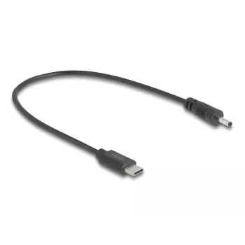 DeLOCK 85403 power cable Black 0.27 m USB C DC