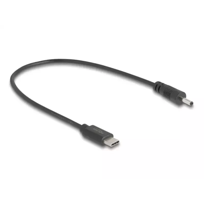 DeLOCK 85403 power cable Black 0.27 m USB C DC