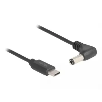 DeLOCK 85399 power cable Black 1.5 m USB C 5.5 x 2.5 mm