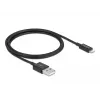 USB data and power cable DeLOCK 83002 1 m black