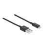 USB data and power cable DeLOCK 83002 1 m black