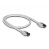 Networking cable DeLOCK 80557 RJ-45 Cat8.1 0.5 m Grey