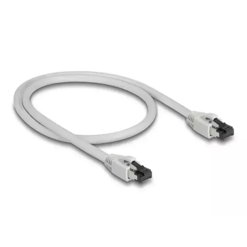 Networking cable DeLOCK 80557 RJ-45 Cat8.1 0.5 m Grey