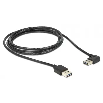 USB Cable DeLOCK 3m USB 2.0 A m/m 90°