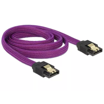 SATA cable DeLOCK 83692 1 m SATA 7-pin Purple