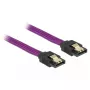 SATA cable DeLOCK 83692 1 m SATA 7-pin Purple