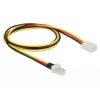 Internal power cable DeLOCK 85752 0.6 m 3-pin