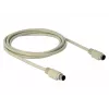 PS/2 Cable DeLOCK 85805 1.8m 6-p Mini-DIN Beige