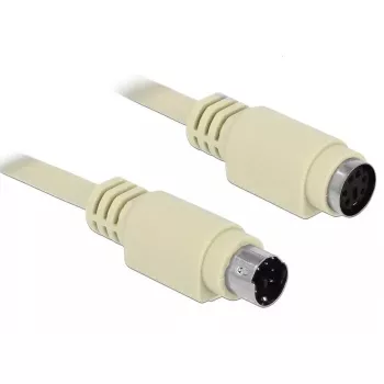 PS/2 Cable DeLOCK 85805 1.8m 6-p Mini-DIN Beige