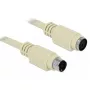 PS/2 Cable DeLOCK 85805 1.8m 6-p Mini-DIN Beige