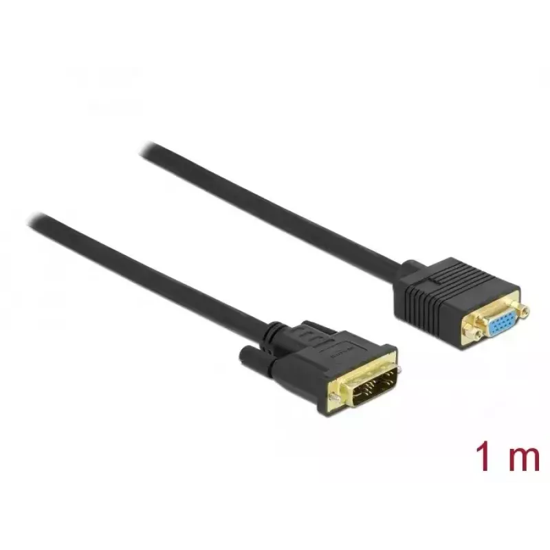 DVI to VGA Cable DeLOCK 86752 1m