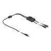 DC Cable DeLOCK 86794 5.5 x 2.1 mm male to 2 x female with switch 1 m