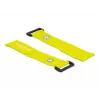 Hook & loop cable tie DeLOCK 19552 Yellow 280mm 3 pcs
