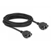 Network Extension Cable DeLOCK Cat.6A 5m Black