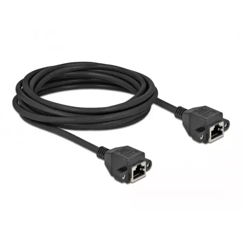 Network Extension Cable DeLOCK Cat.6A 5m Black