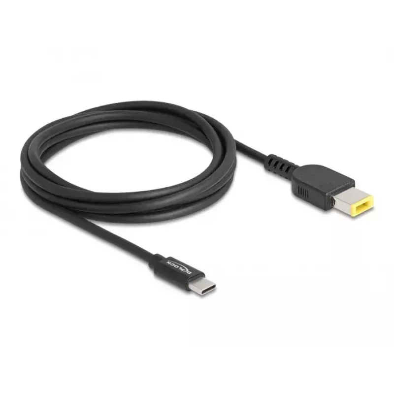 DeLOCK Laptop Charging Cable USB Type-C male to Lenovo 11.0 x 4.5 mm male 1.5m 20V 3A