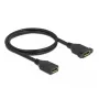 DisplayPort cable female to female panel-mount DeLOCK 87100