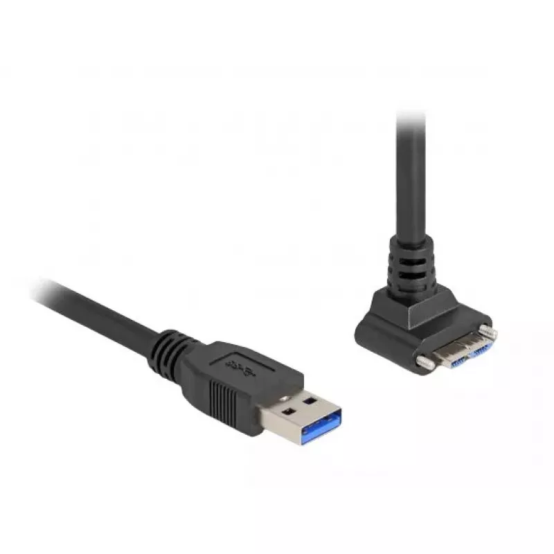USB Cable DeLOCK 80483 Type-A male to Micro-B male 1m 5 Gbps black