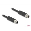 DeLOCK sensor/actuator cable 80515 2 m RST M12 Black
