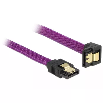 SATA Cable DeLOCK 83696 0.5 m Purple
