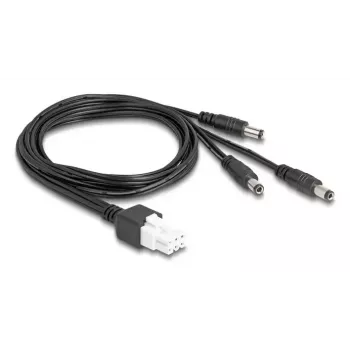 DeLOCK 90168 power cable Black 1 m 3 x DC 48 V