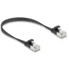 Networking Cable DeLOCK 81161 RJ-45 Cat6a 0.25m Black