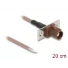 Coaxial cable DELOCK 90733 RG-316/U 0.2 m with FAKRA F connector