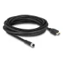 Cable DELOCK M12 A-coded 17-pin female to HDMI male 5 m black