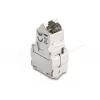 Keystone module DELOCK 90938 — RJ-45 Cat.6A shielded flat keystone, white