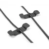 Cable holder DeLOCK 18447 self-adhesive black set of 3