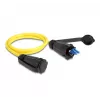 DeLOCK Optical fiber cable LC Duplex to LC Duplex 1m single-mode IP68
