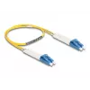 Optical Fiber Cable DeLOCK 88068 LC Duplex LC Duplex OS2 0.5m