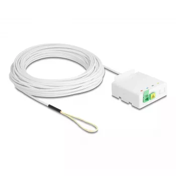 DeLOCK Optical Fiber Connection Box 2 x SC/APC Simplex 20 m Cable