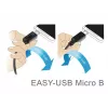 USB Cable DeLOCK 83851 USB 2.0 3m USB A Micro-USB B Black