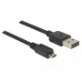 USB Cable DeLOCK 83851 USB 2.0 3m USB A Micro-USB B Black